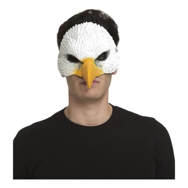 Eagle Foam Half Mask - DisfraZZes - One Size - Flerfärgad