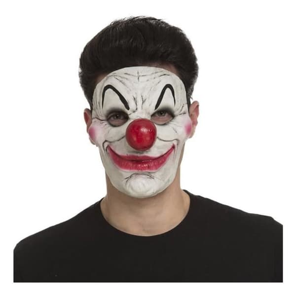 Skrämmande clownmask - Disfrazzes - One Size - Flerfärgad
