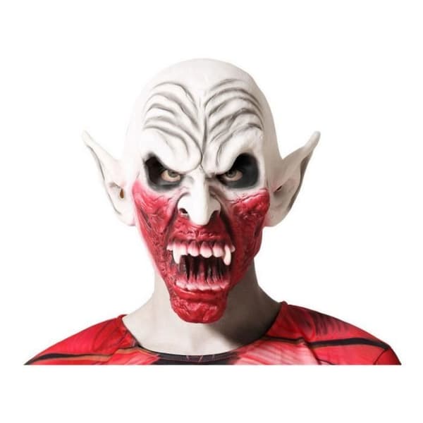 Kostymer - Latex Halloween Mask - White Goblin