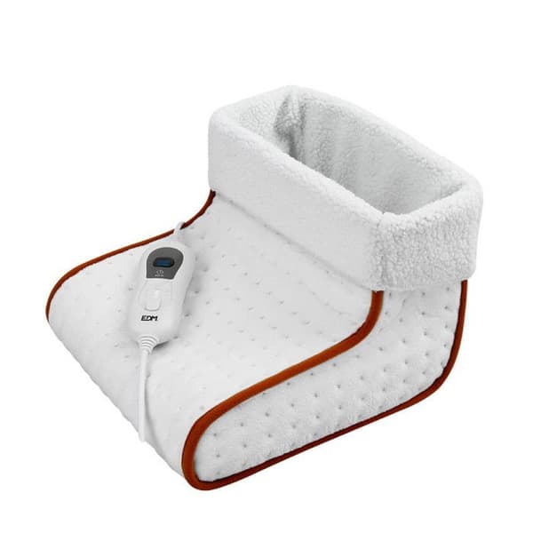 Elektrisk fotvärmare - EDM - Modell 07486 - 100 W - Flerfärgad - 30 x 30 x 24 cm