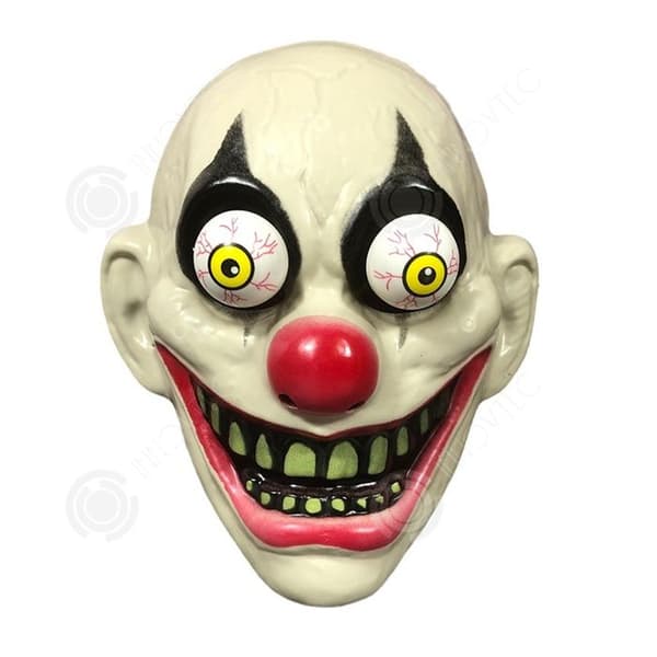 INN Mask 25x20cm festmasker jul Halloween sprakande masker gula maskeradmasker Prydnadsföremål prydnadsföremål prydnadsföremål