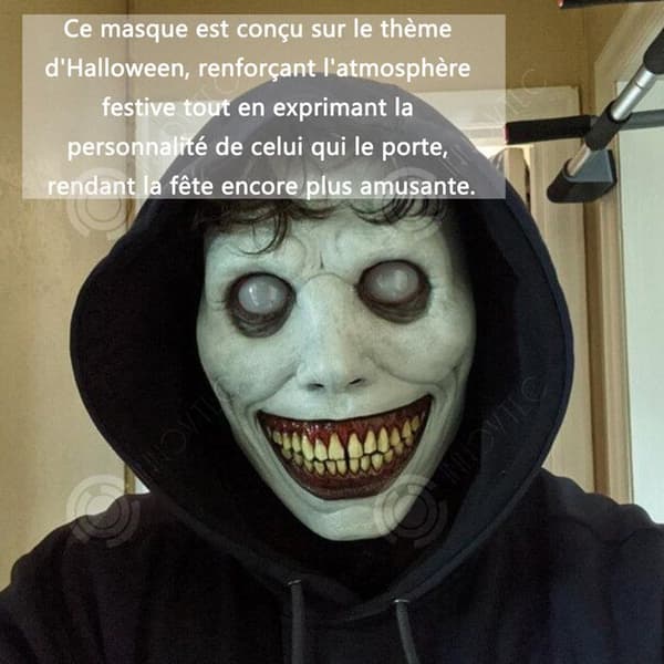 INN Mask 22x18cm festmasker jul Halloween sprakande masker maskeradmasker vitt prydnadsföremål prydnadsföremål prydnadsföremål