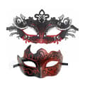 Miniatyrbild 1 av 4: INN Mask 24x20x3cm halloween maskerad masker karneval masker metall masker dekoration pack röd dekoration kit