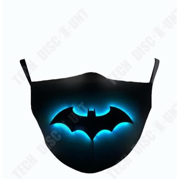 TD® tvättbar tygmask Present 3D Fashion Fluorescerande utomhusmasker för män och kvinnor