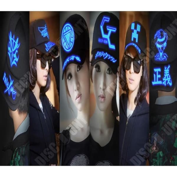 TD® Fluorescerande modepersonlighetsspelmask för män och kvinnor tvättbar tygmask Julfödelsedagspresent