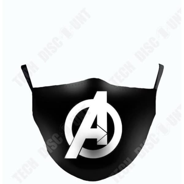 Avengers återanvändbara bomullsmasker för vuxna - TEKNISK RABATT