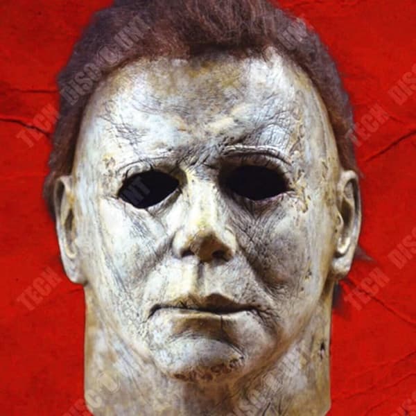 TD® Latexmask för Halloween, Horror-festmask, Huvudbonad, Filmdekorationsmask i latex för Halloween