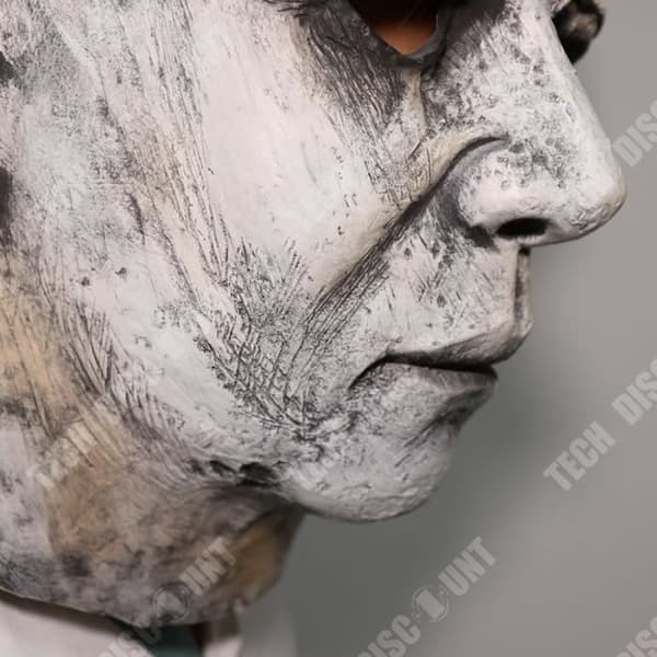 TD® Latexmask för Halloween, Horror-festmask, Huvudbonad, Filmdekorationsmask i latex för Halloween