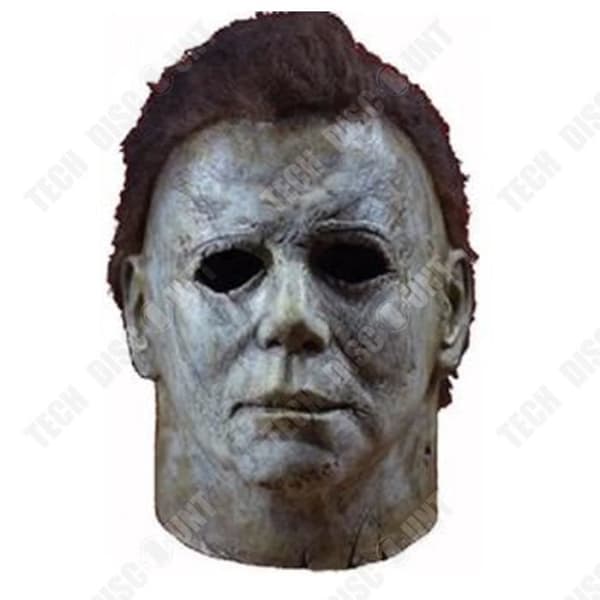 TD® Latexmask för Halloween, Horror-festmask, Huvudbonad, Filmdekorationsmask i latex för Halloween