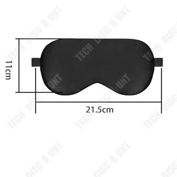 TD® Silk Eye Mask Sleep Balaclava Unisex Mulberry Silk Eye Mask för att lindra ögonbelastning
