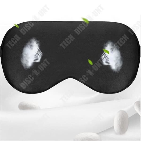 TD® Silk Eye Mask Sleep Balaclava Unisex Mulberry Silk Eye Mask för att lindra ögonbelastning