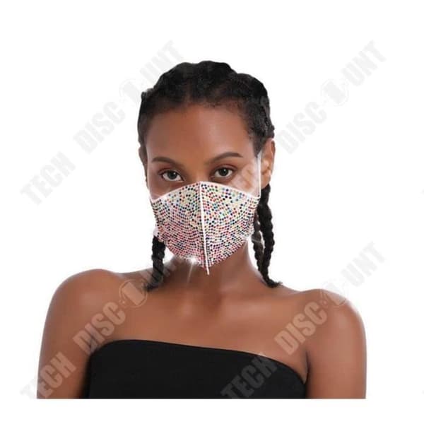 TD® Flash diamant strass stjärnmask fashionista nattklubb Färg sommar, vinter, vår, höst