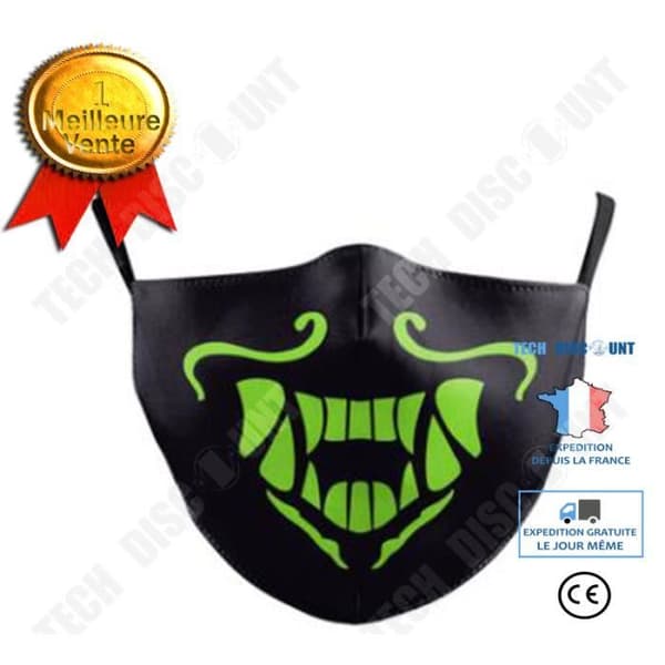TD® League of Legends masker tryckta masker tvättbara tygmasker återanvändbar sovmask