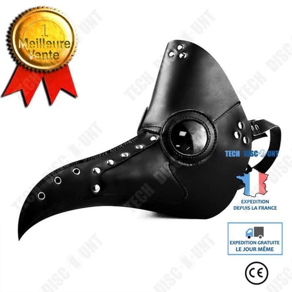 TD® Halloween dekoration Halloween Steampunk Plague Beak Masquerade Party Mask Huvudbonader