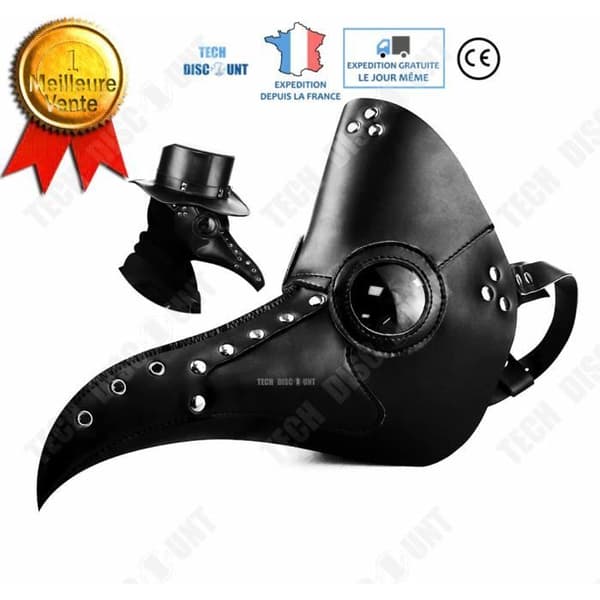 Steampunk Plague Beak Mask - TD - Halloween kostym