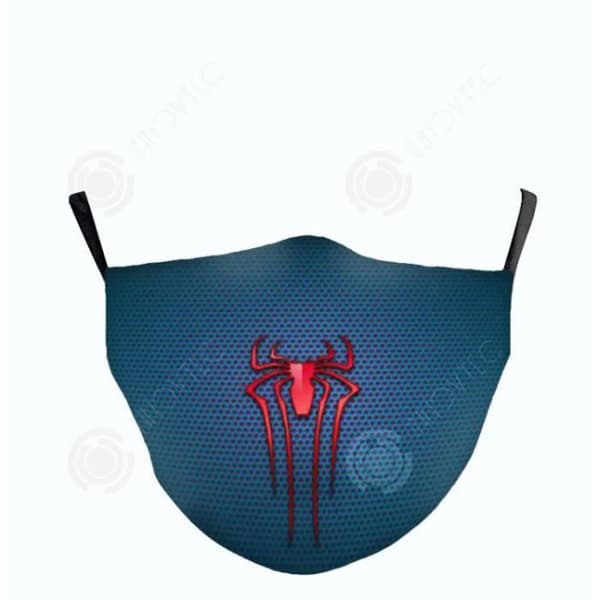 INN® Marvel Spiderman mask tvättbart tyg för män och kvinnor fashionabelt tredimensionellt tryck Julfödelsedagspresent