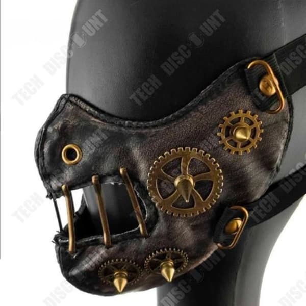 TD® Performance rekvisita, steampunk festskydd, cool och utsökt personlig Halloween-ansiktsdekoration för reklam