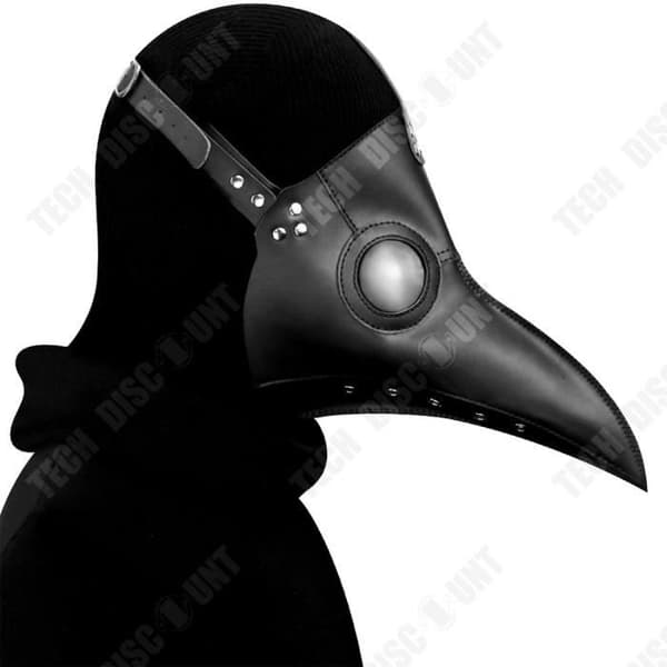 TD® Halloween Bird Beak Mask 30*25*25cm Hjälmdekoration Mörk punkstil Lämplig för Halloweenfest