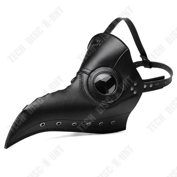 TD® Halloween Bird Beak Mask 30*25*25cm Hjälmdekoration Mörk punkstil Lämplig för Halloweenfest