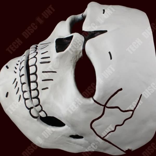 TD® Mask Herr Skalle Skelett/ Skrämmande mask för cosplay/ Dekoration tillbehör-cosplay huvudform skelett