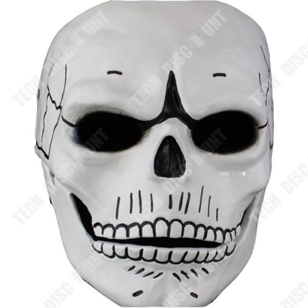 TD® Mask Herr Skalle Skelett/ Skrämmande mask för cosplay/ Dekoration tillbehör-cosplay huvudform skelett