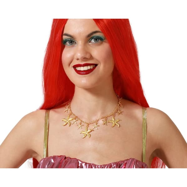 Maskeraddräktsaccessoarer Gyllene Halsban