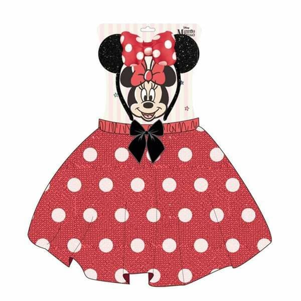Hårbøjle Minnie Mouse Rød