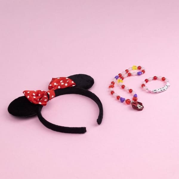 Tilbehørssett Minnie Mouse Flerfarget 3 Deler