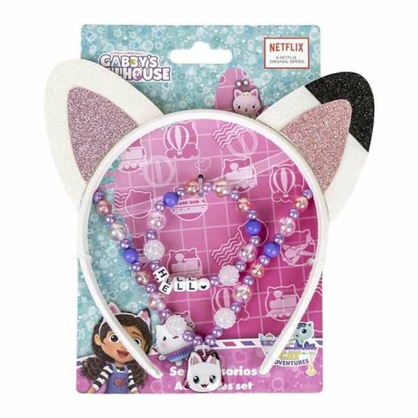 Smykke Kit Gabby's Dollhouse Pink 3 Dele