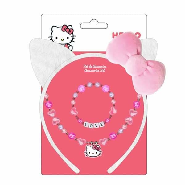 Kaulakorut Hello Kitty Fuksia 3 Kappaletta