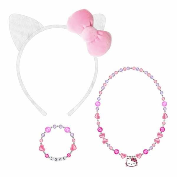 Kaulakorut Hello Kitty Fuksia 3 Kappaletta