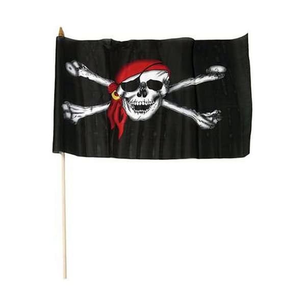 Flagga My Other Me 46 x 32 cm Pirat Skalle Liten