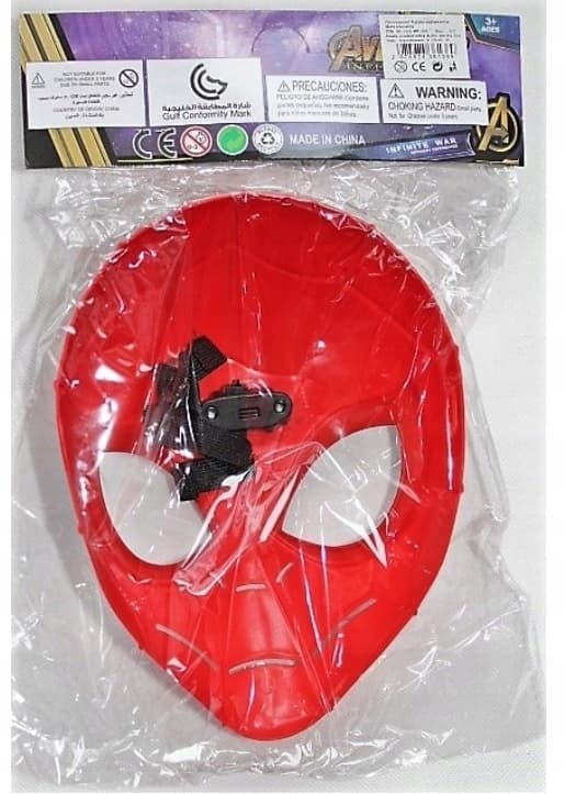 Spiderman Spider-Man maske LYDENDE LED