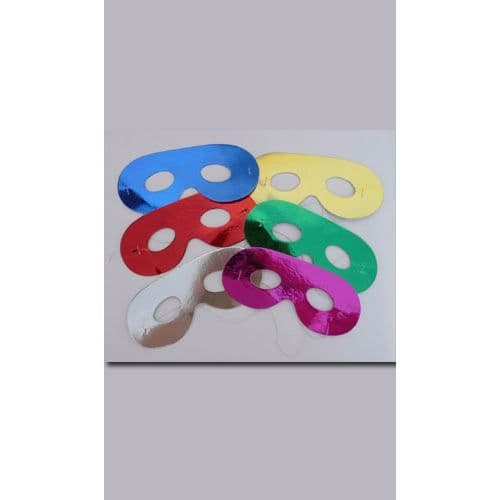 Lufpapp i metalliserade färger - assorterade i 6 stycken