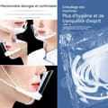 Miniatyrbild 4 av 4: INN Protective Visir 20PCS transparent För matlagning dagligt skydd Ansiktsmask matmasker