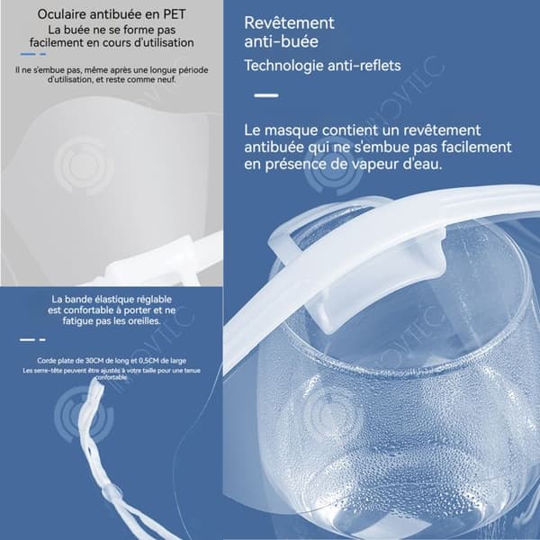INN Protective Visir 20PCS transparent För matlagning dagligt skydd Ansiktsmask matmasker