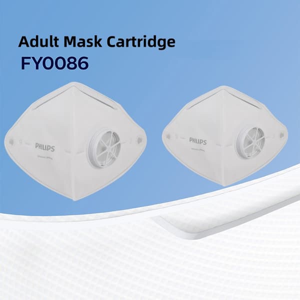 Philips FY0086 aikuisten maskin suodatinsisäosa - 5 kpl pakkaus | Korkea suodatus, vaihdettavat suodattimet, suojaus pölyltä ja savusumulta