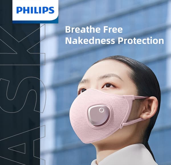 Philips ACM066 Fläktmodul för Andningsmask – Rosa (Endast motor, ingen mask) | Originalreservdel