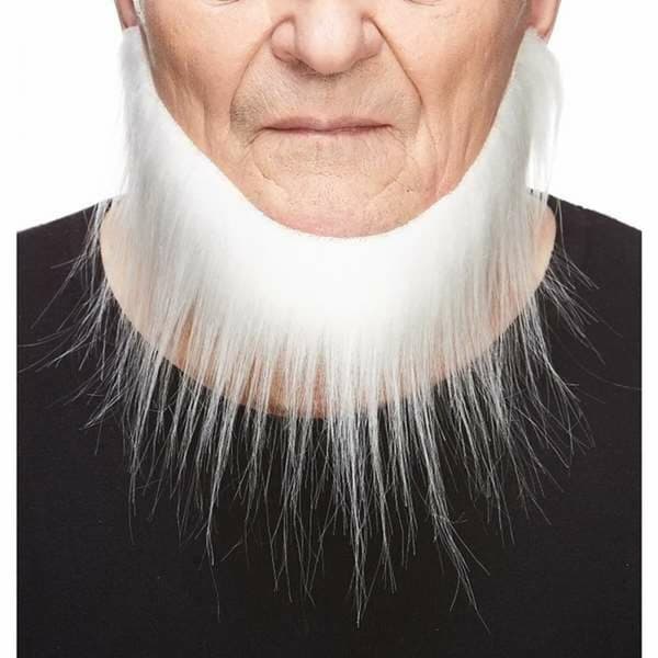 Falsk skæg My Other Me Hvid