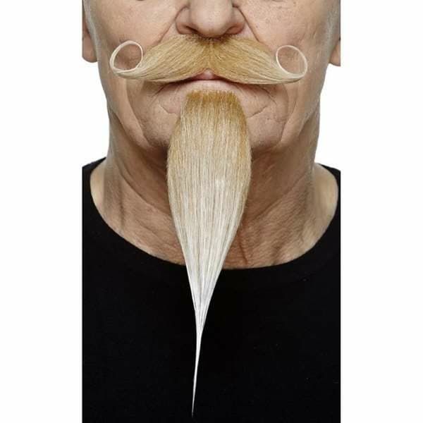 Mustasch och getskägg My Other Me Blont