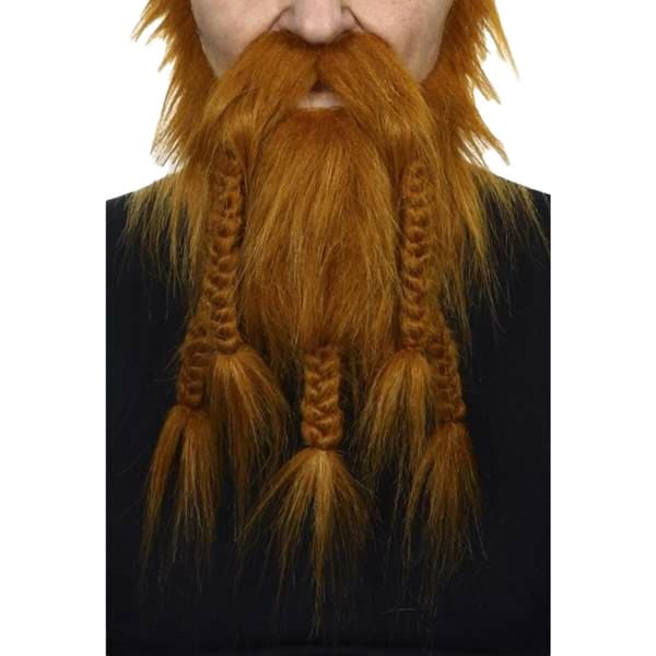 snurrebart og bukkeskjegg My Other Me Oransje