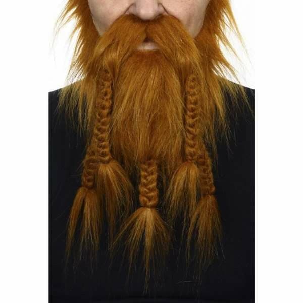 snurrebart og bukkeskjegg My Other Me Oransje