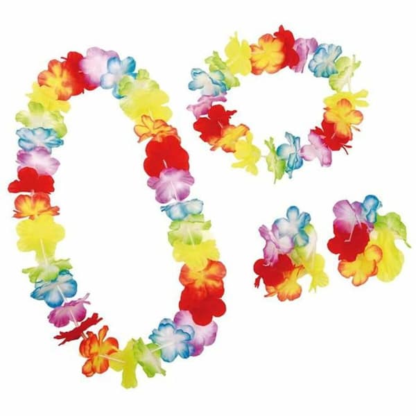 Naamiaisasun asustesetti My Other Me Monivärinen Havaijilainen nainen M