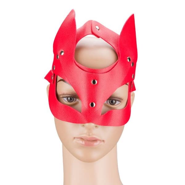 Mask i konstläder Wildcat - KÄRLEK OCH VIBBAR