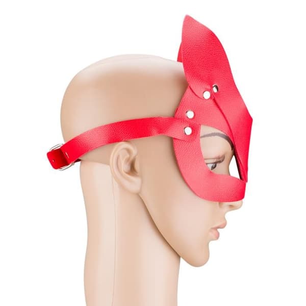 Mask i konstläder Wildcat - KÄRLEK OCH VIBBAR