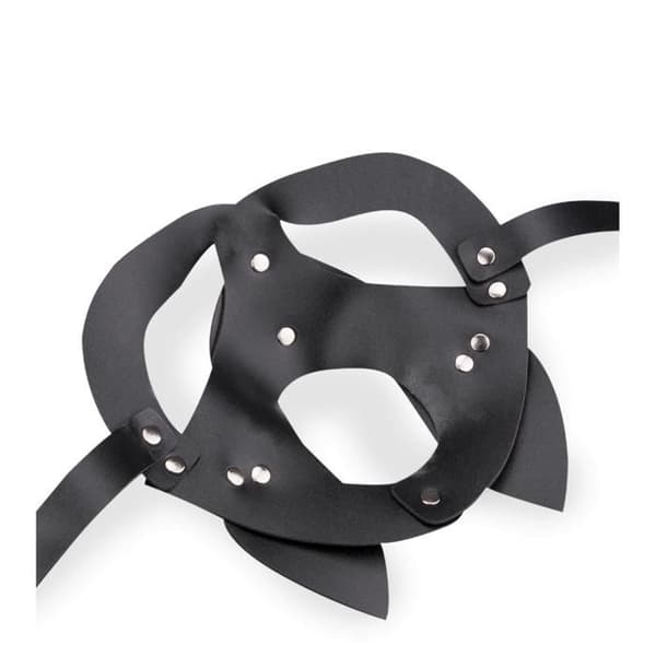 Mask i konstläder Wildcat - KÄRLEK OCH VIBBAR