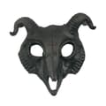 Pikkukuva 1 / 2: Halloween-lammasvuohi-luustonaamio, kestävä PU-materiaali, 3D-suunnittelu,Musta
