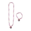 Miniatyrbild 1 av 5: Necklace and Bracelets set Minnie Mouse Rosa 2 Delar