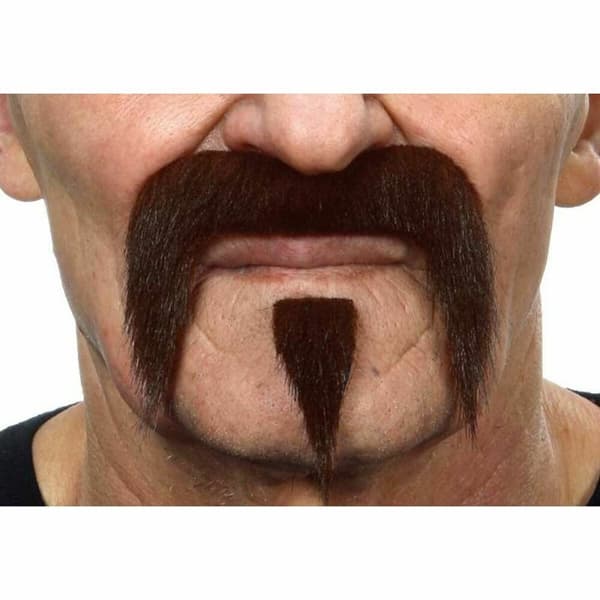 Mustasch My Other Me Svart