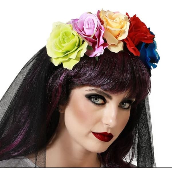 Diadem Virágok Halloween